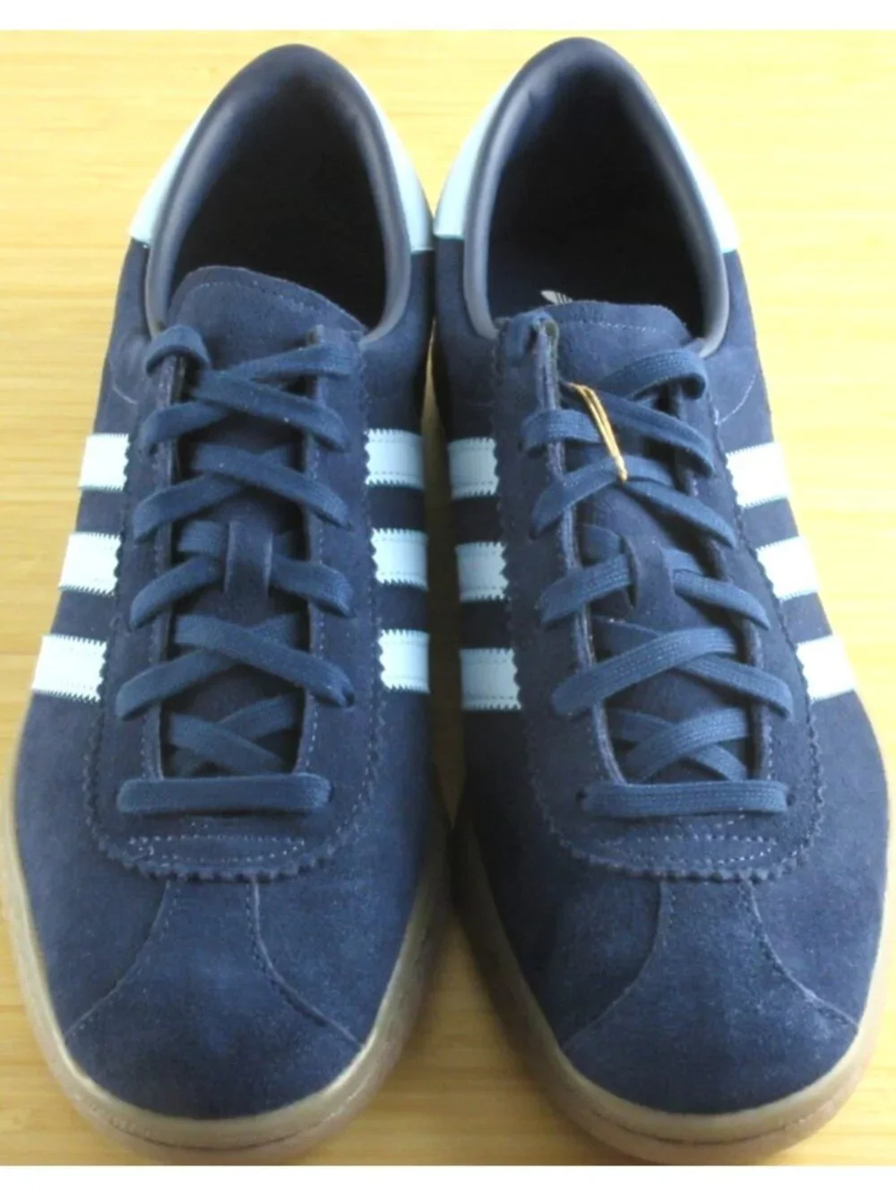 Adidas Originals Men's STADT Suede Indigo Navy Gum Sneakers Sizes NIB JQ9008